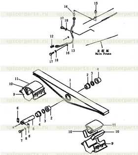 BOLT M16X40-Zn